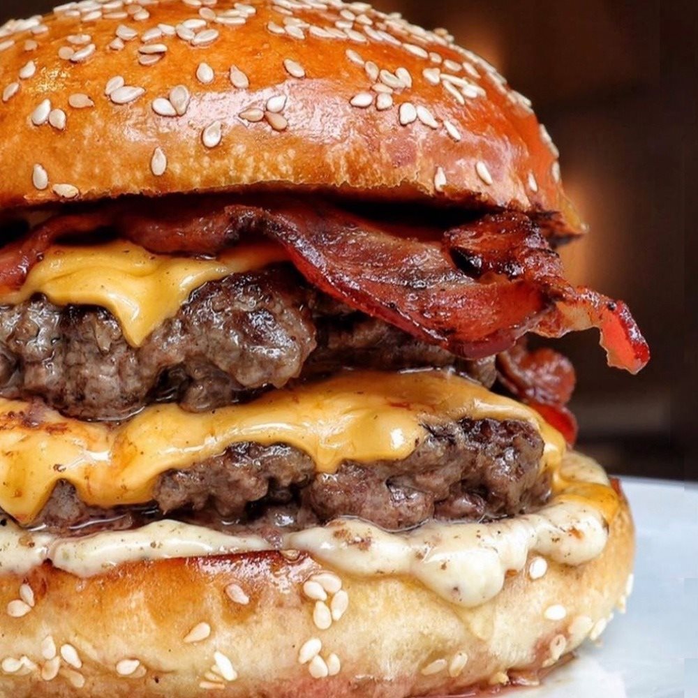 Double Bacon Cheeseburger*